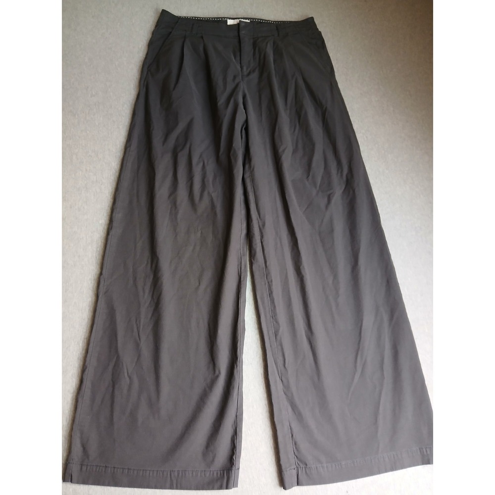 Anthropologie Pants 2 Pleated Wide Leg High Rise Buckle Utility Classic